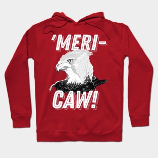 Patriotic American Bald Eagle Merica - Mericaw USA Hoodie